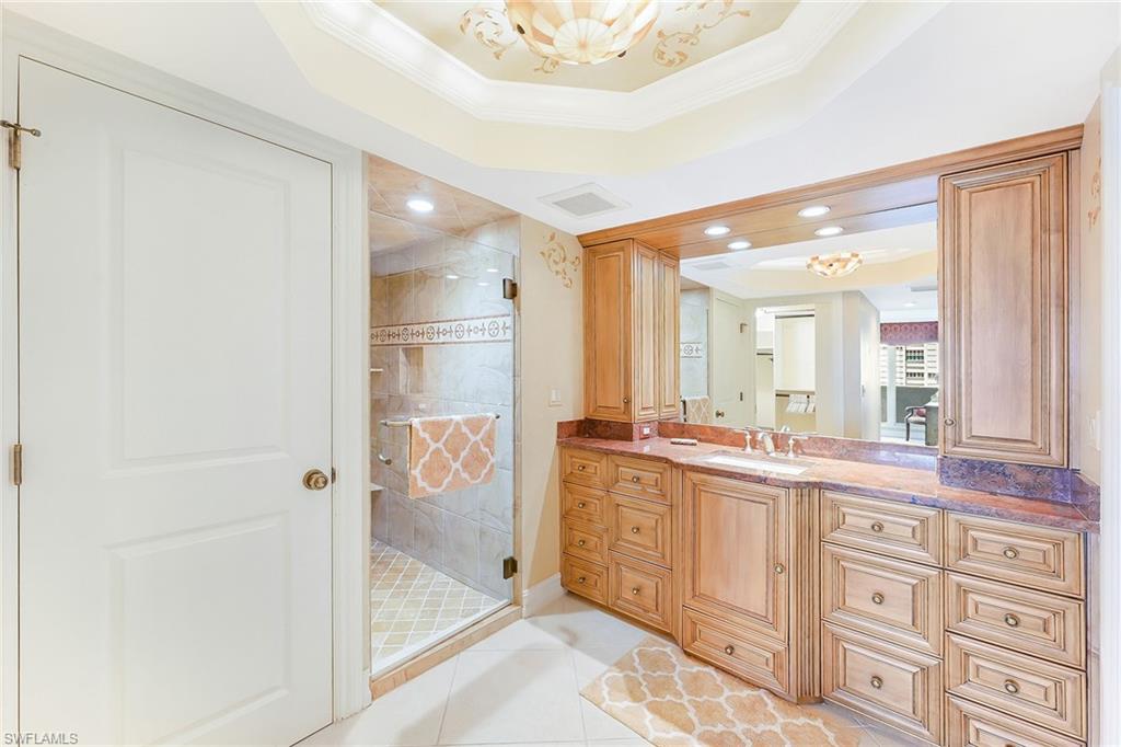 Primary Bathroom w/water closet and walk-in shower