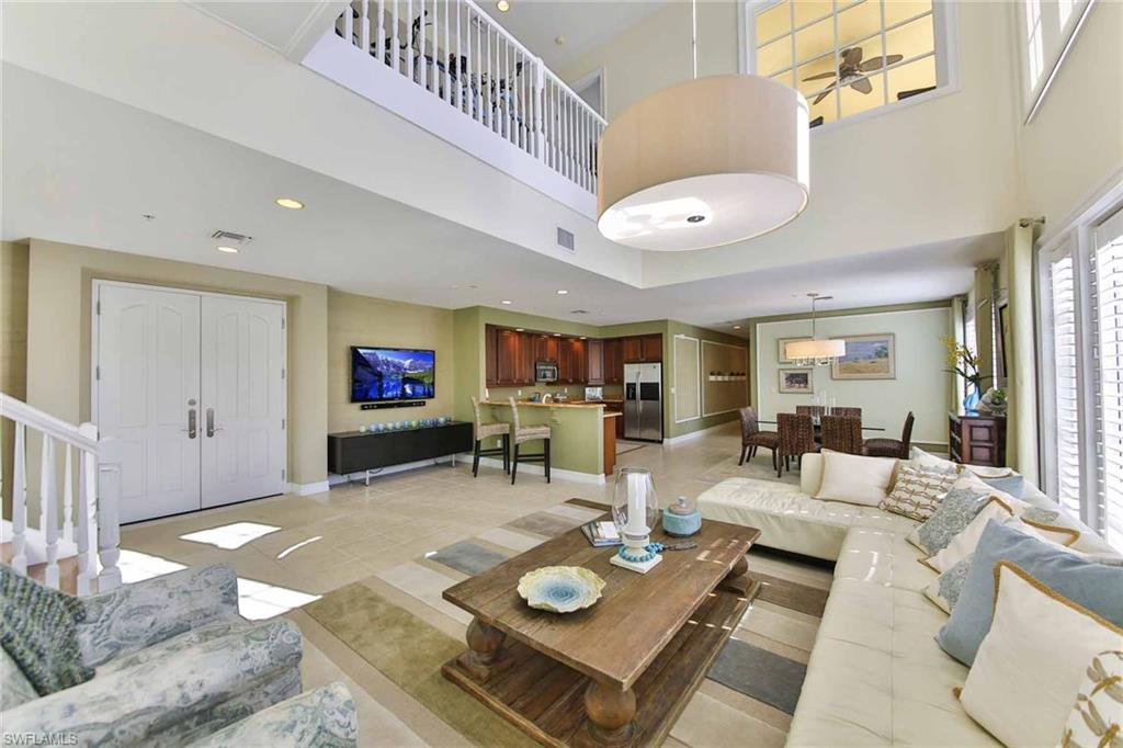 Main Floor Living Space with 2 bedrooms on this floor and 1 bedroom upstairs.