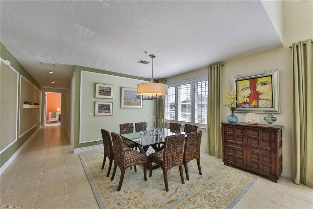 Dining Area and Hallway to 2 bedrooms and 1 bathroom