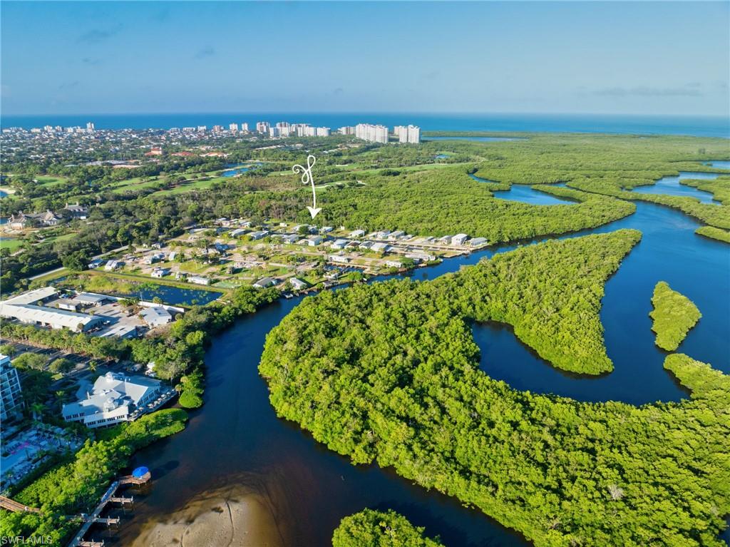 View of the home and Gulf of Mexico