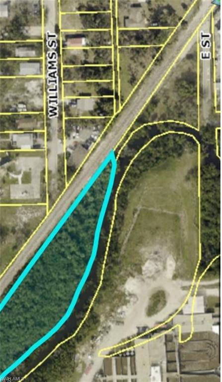 Map of property location  highlighted along Billy’s Creek