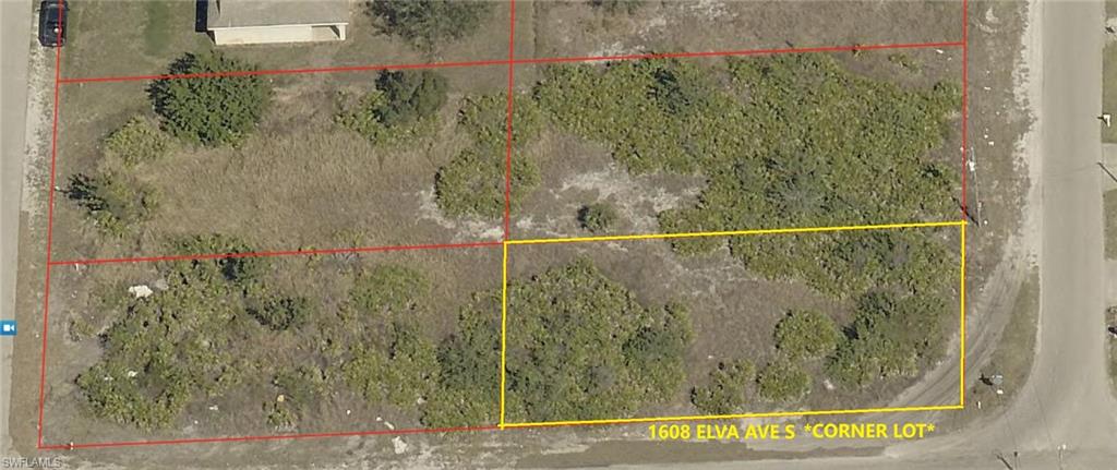 Map / location featuring property parcel outlined