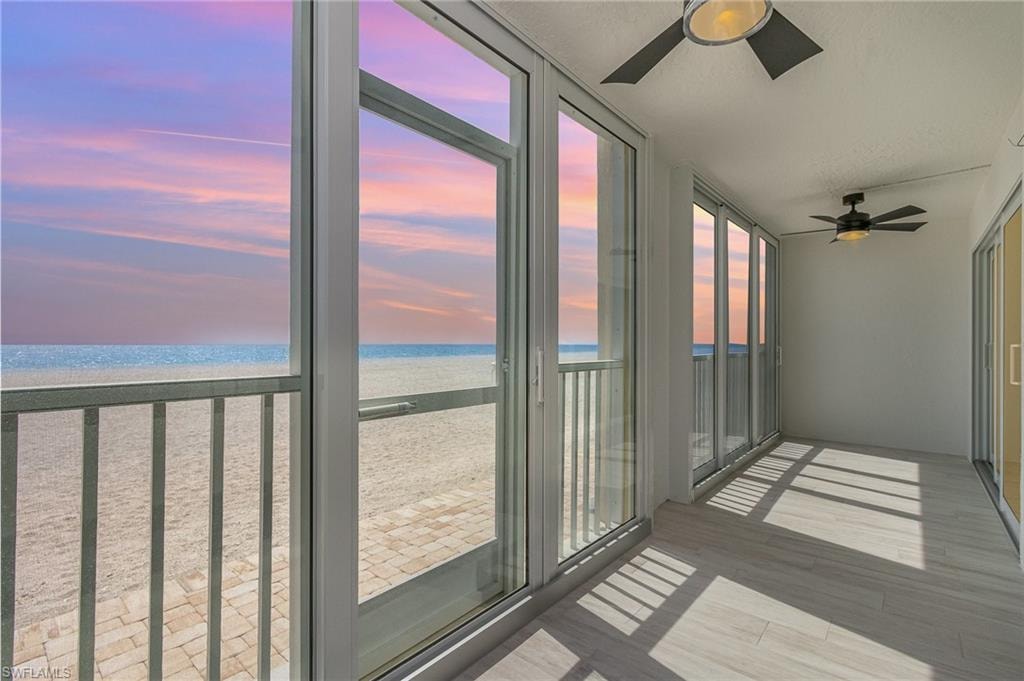 Glassed-in Sun Room  with Gulf View!