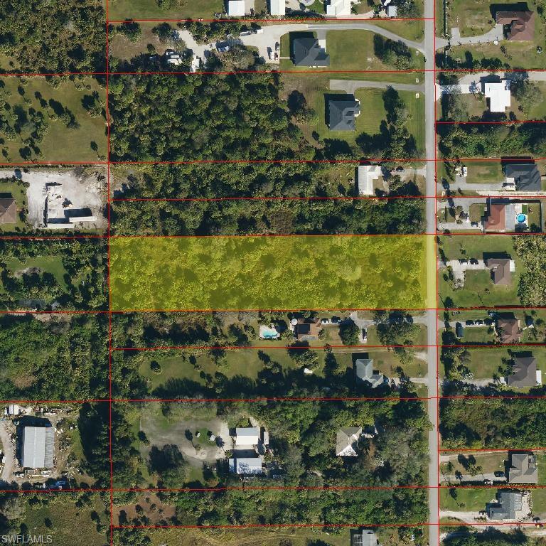Map / location featuring property parcel outlined
