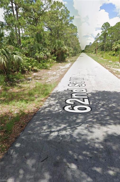 View of asphalt road
