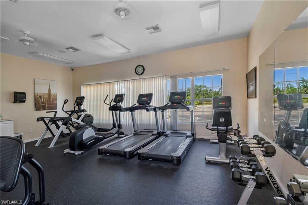 View of workout area