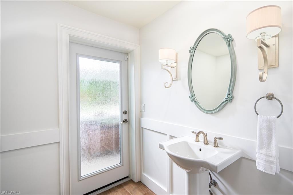 View of bathroom