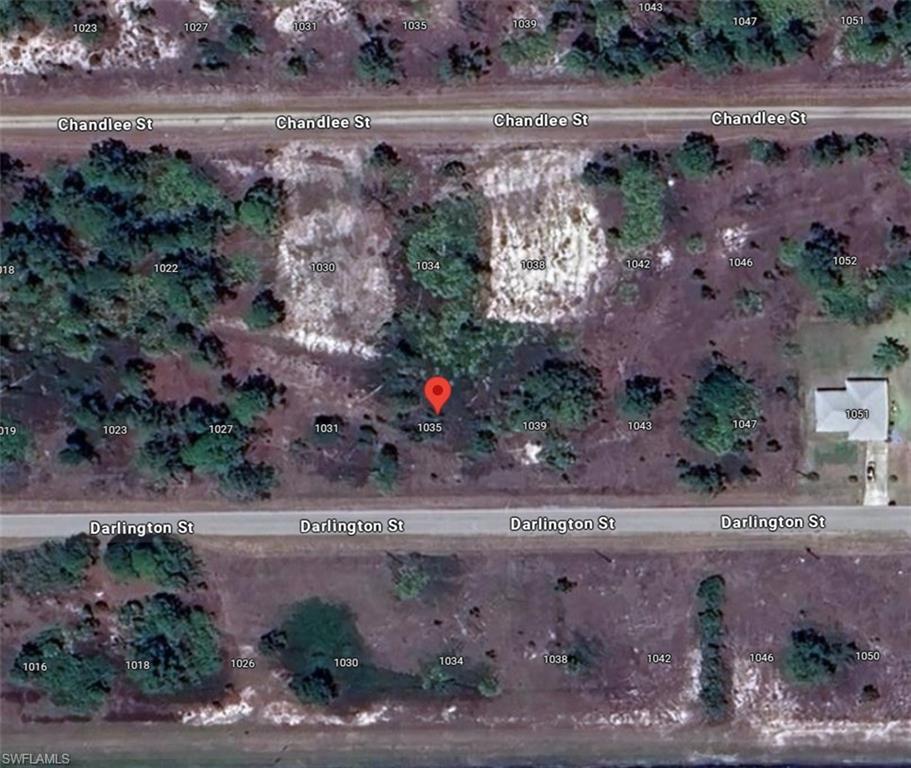 Aerial overview of property's location