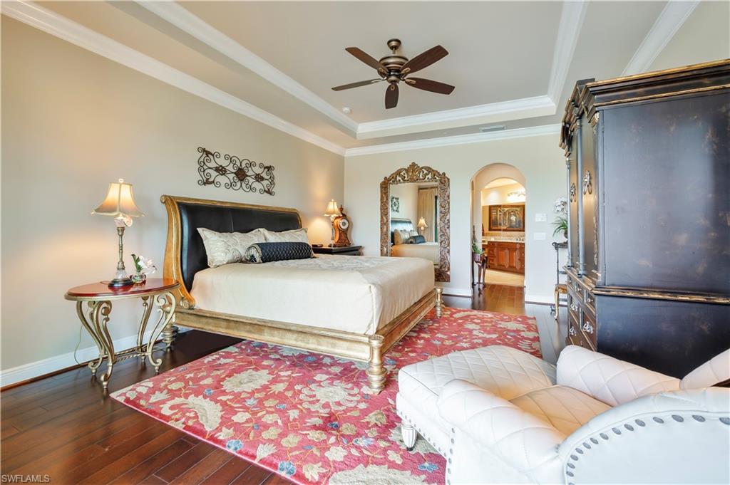 Spacious & bright master suite.