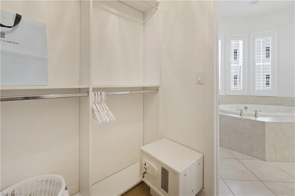 Floor mounted closet safe also.