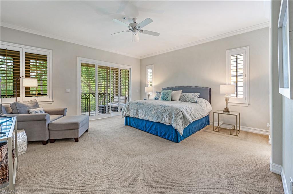 Plantation shutters open