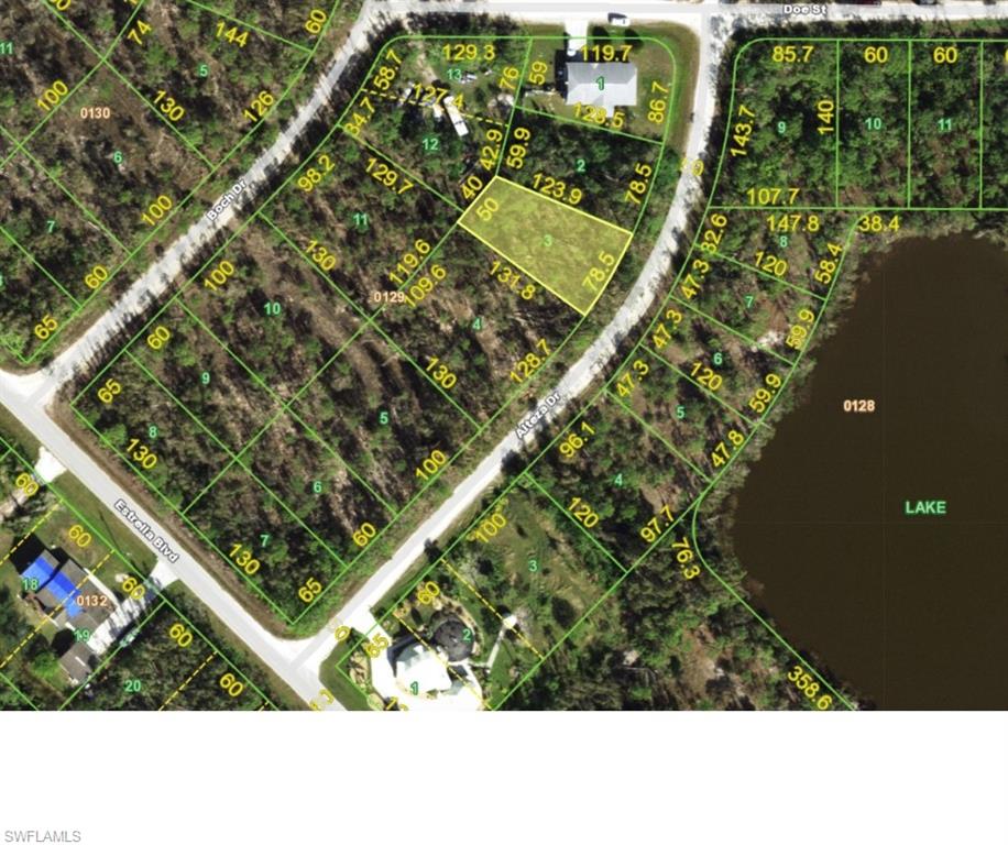 Map of property location featuring property parcel outlined