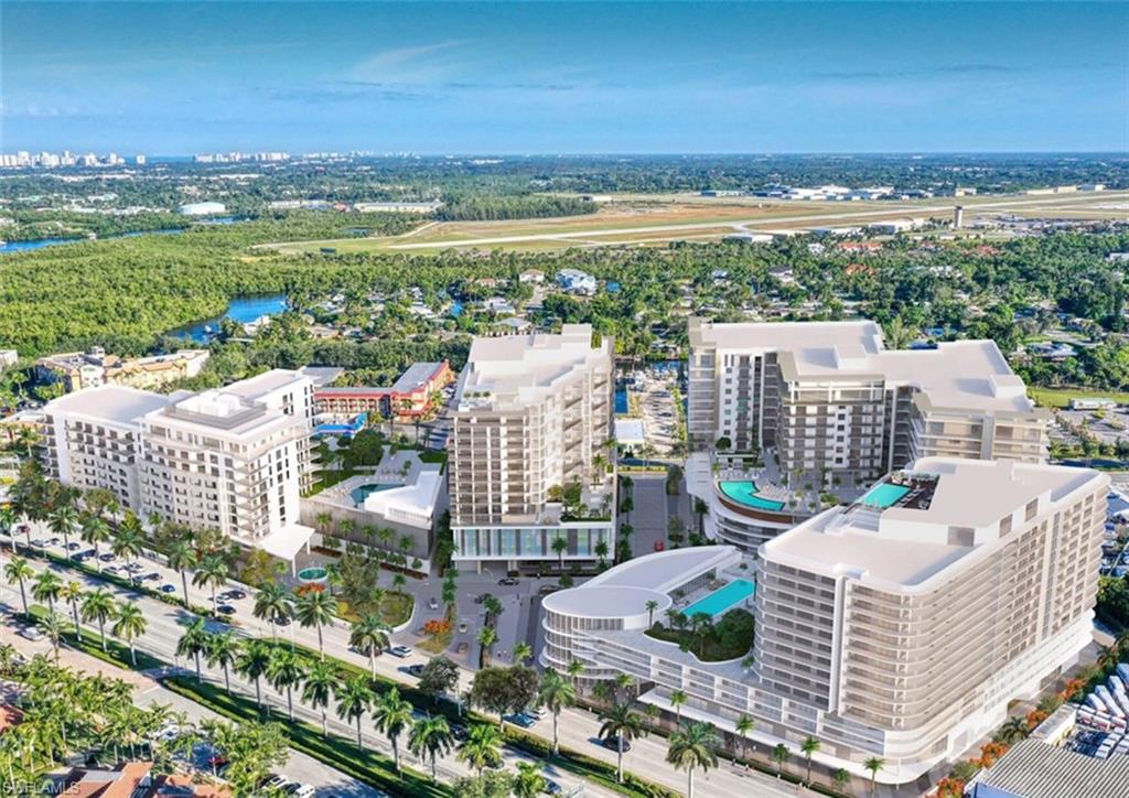 View of Metropolitan Naples. Virtual Rendering.