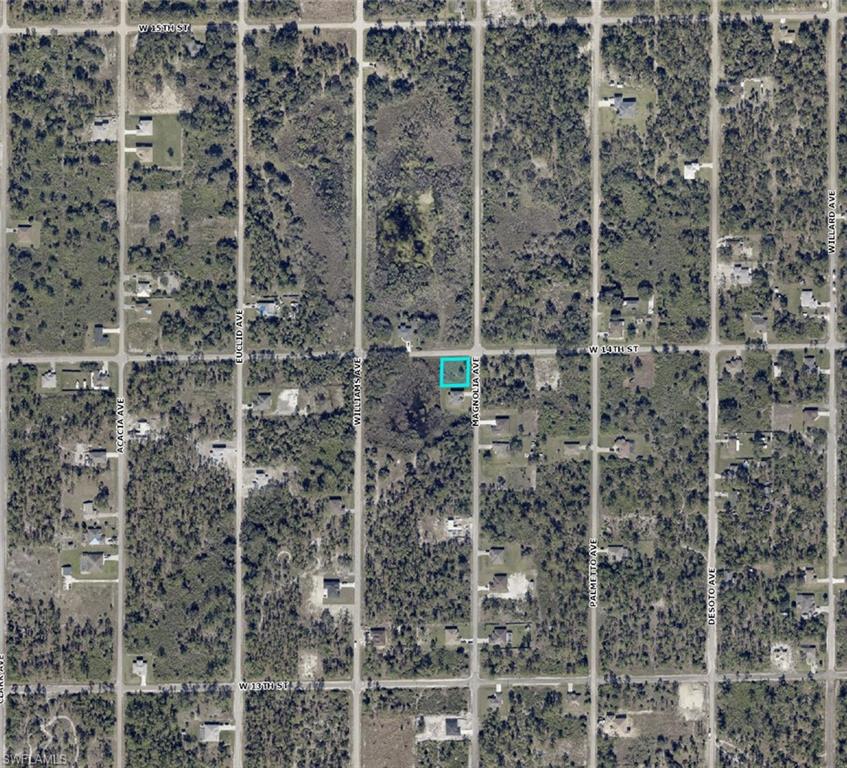 Aerial overview of property's location