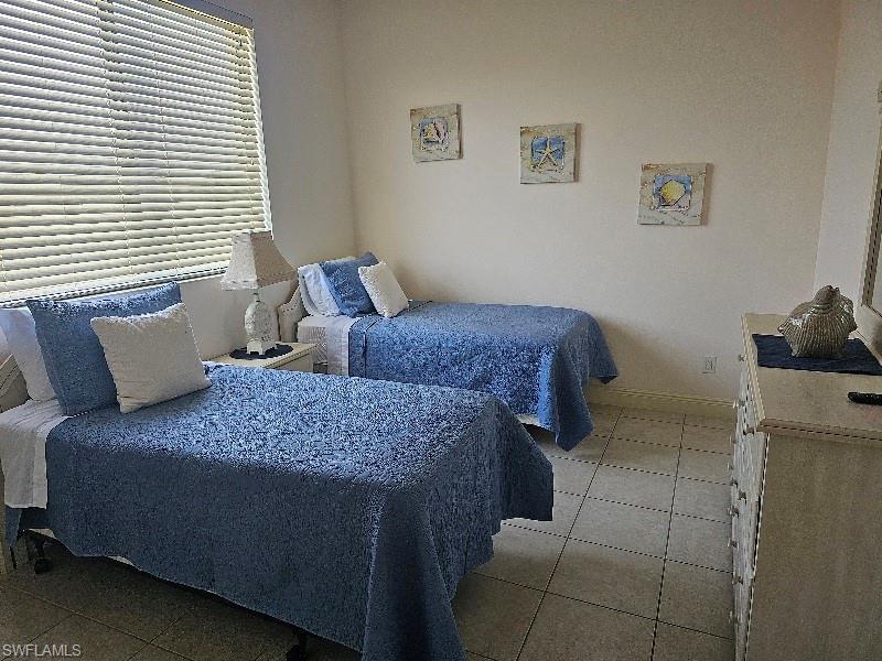Bedroom with baseboards
