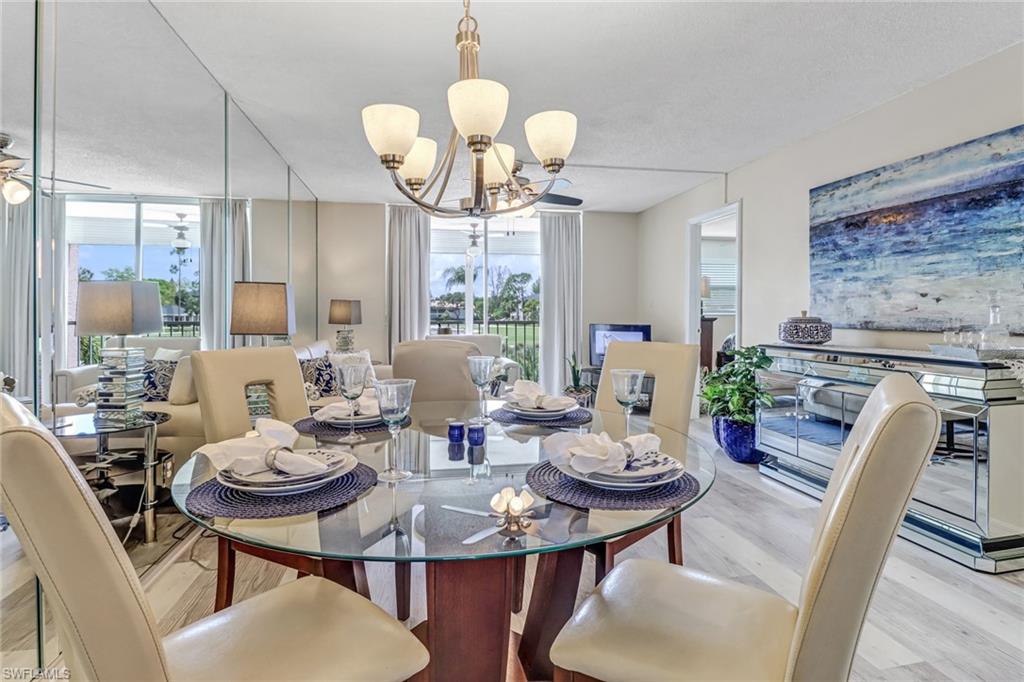 Open Concept with neutral color floors through out