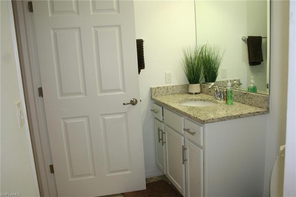 Half bath featuring vanity