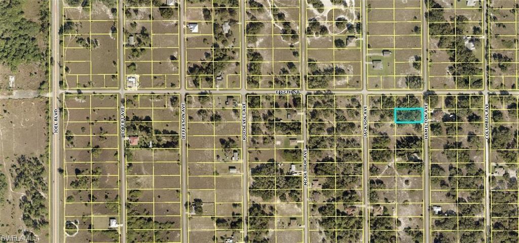 Map / location featuring property parcel outlined