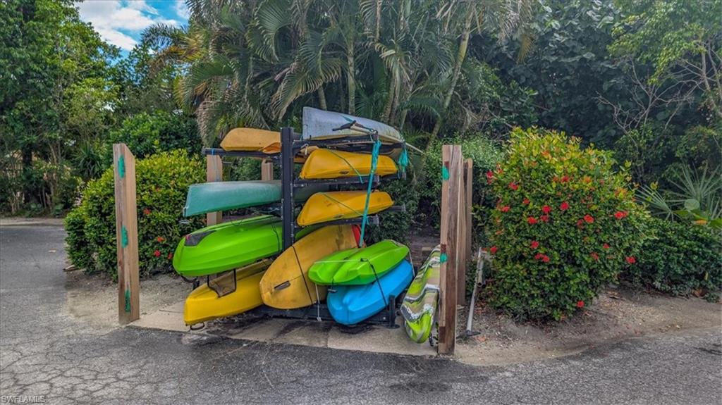 View of jungle gym with view of scattered trees