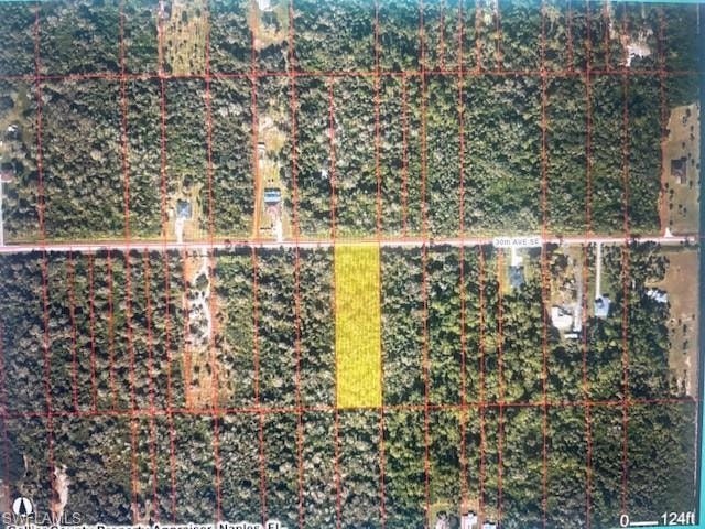 Map / location featuring property parcel outlined