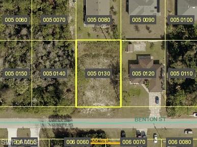 Aerial overview of property's location