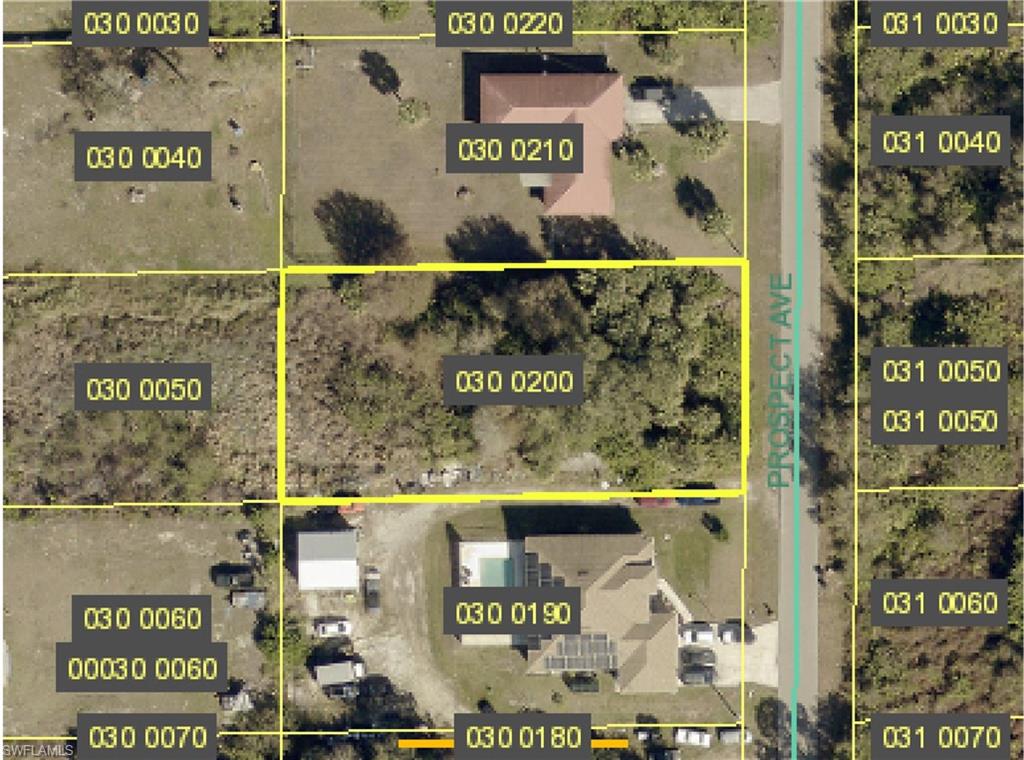 Map of property location