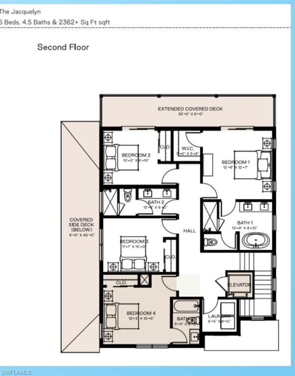Sample - 5 bed/4.5 bath fits on lot not included in current list priceRendering VIRTUALLY EDITED