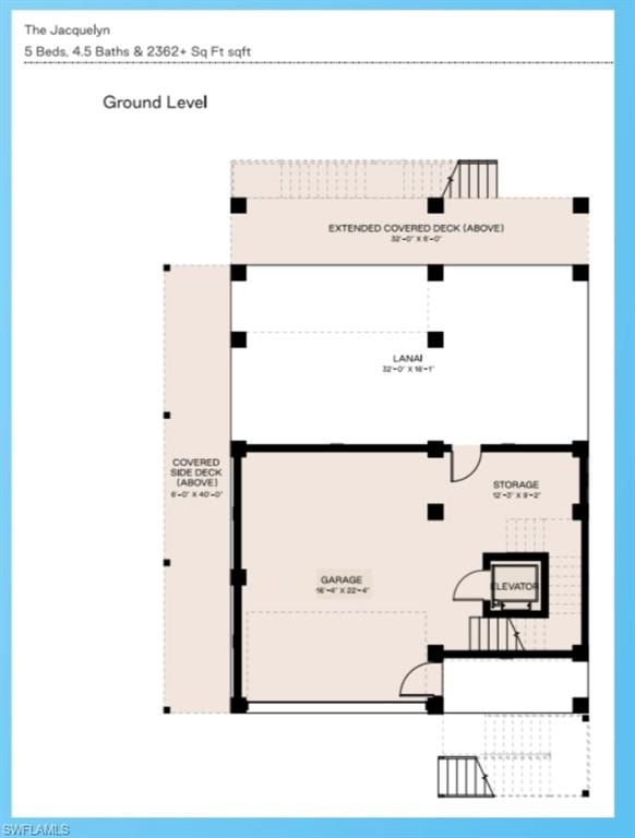Sample - 5 bed/4.5 bath fits on lot not included in current list priceRendering VIRTUALLY EDITED