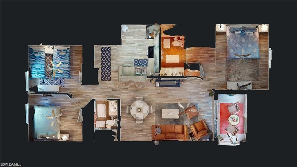 View of room layout