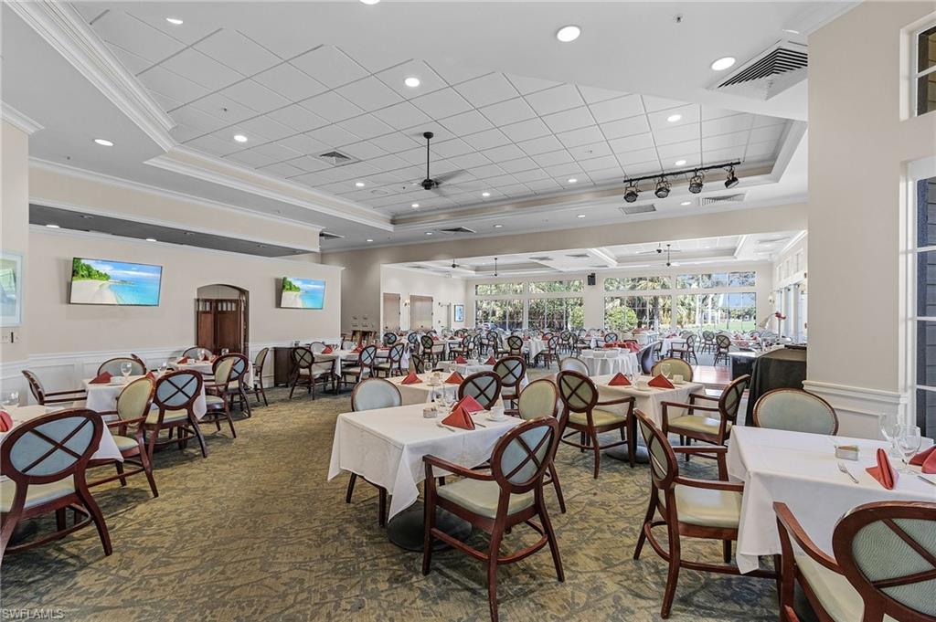 Main club dining room.
