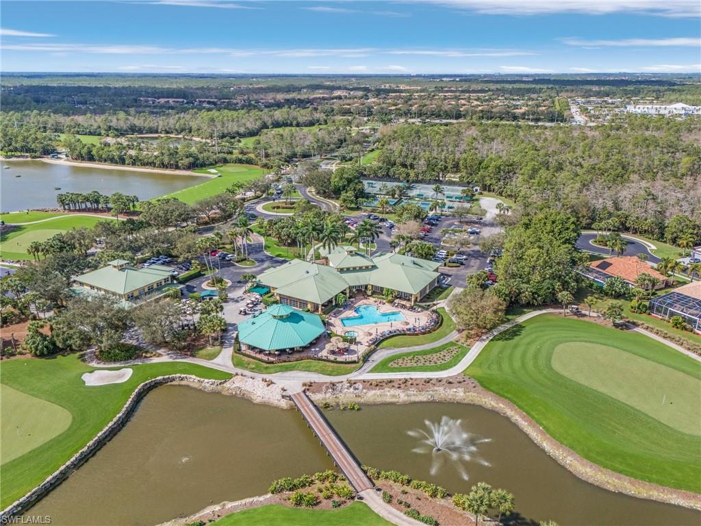 Aerial view of Forest Glen Country Club.