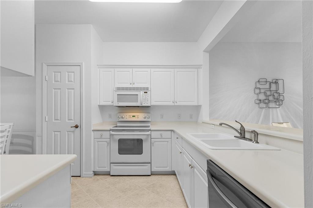 Spacious kitchen with an abundance of cabinet storage.