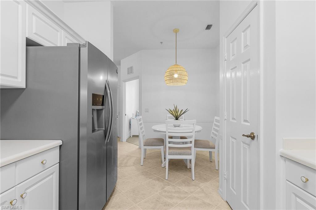 Spacious kitchen with an abundance of cabinet storage.