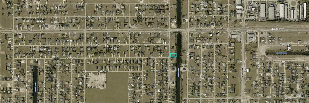 Aerial view of property's location