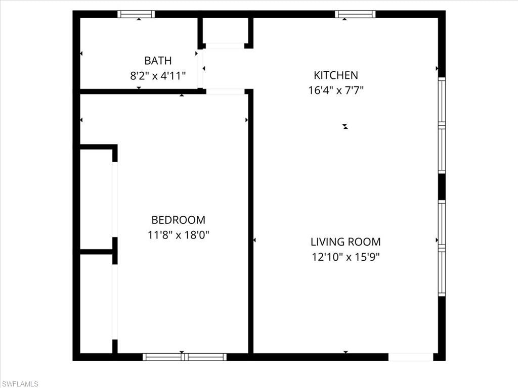 View of floor plan / room layout