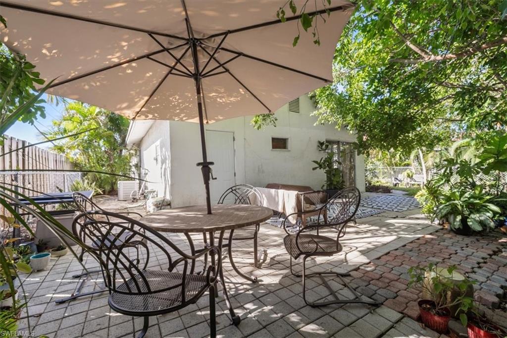View of patio / terrace featuring outdoor dining space