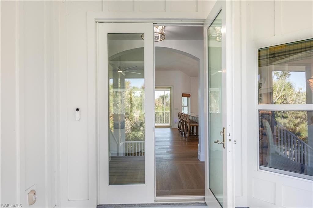 View of exterior entry