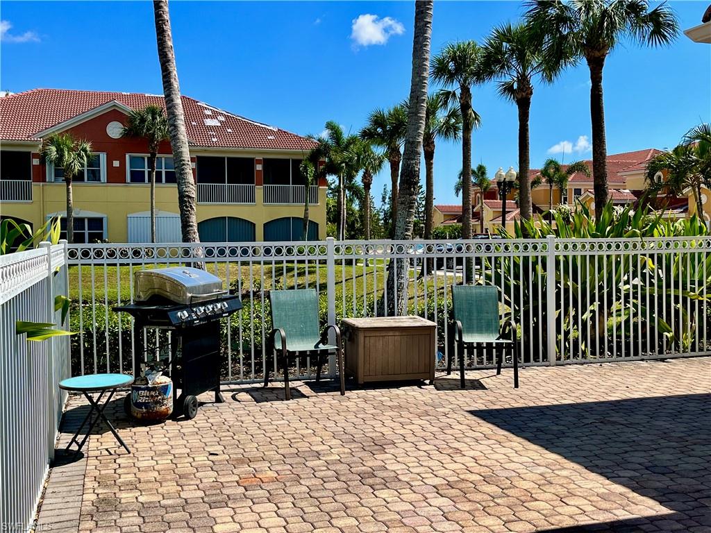 View of patio / terrace featuring a grill