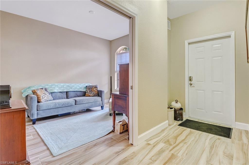 Entry and first bedroom