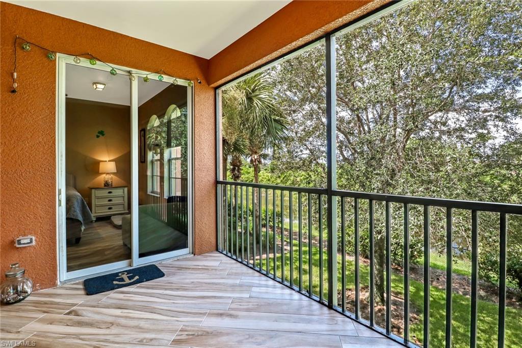 Screened in lanai