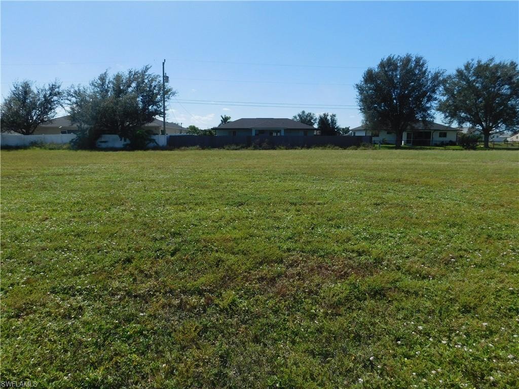 Clear vacant lot