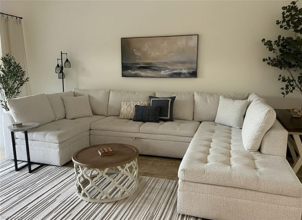 With added coffee table
