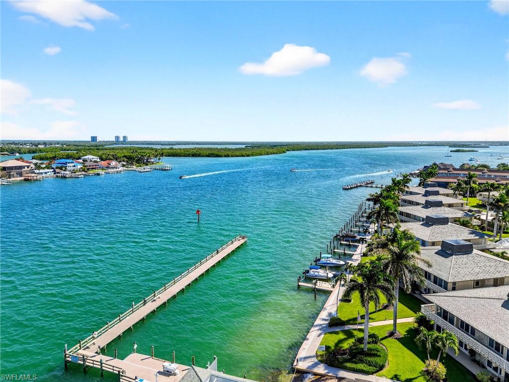 Areal view of Marco Bay.