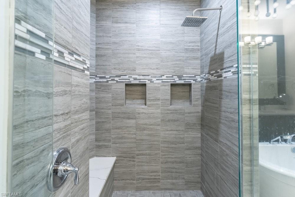 Primary bath separate shower