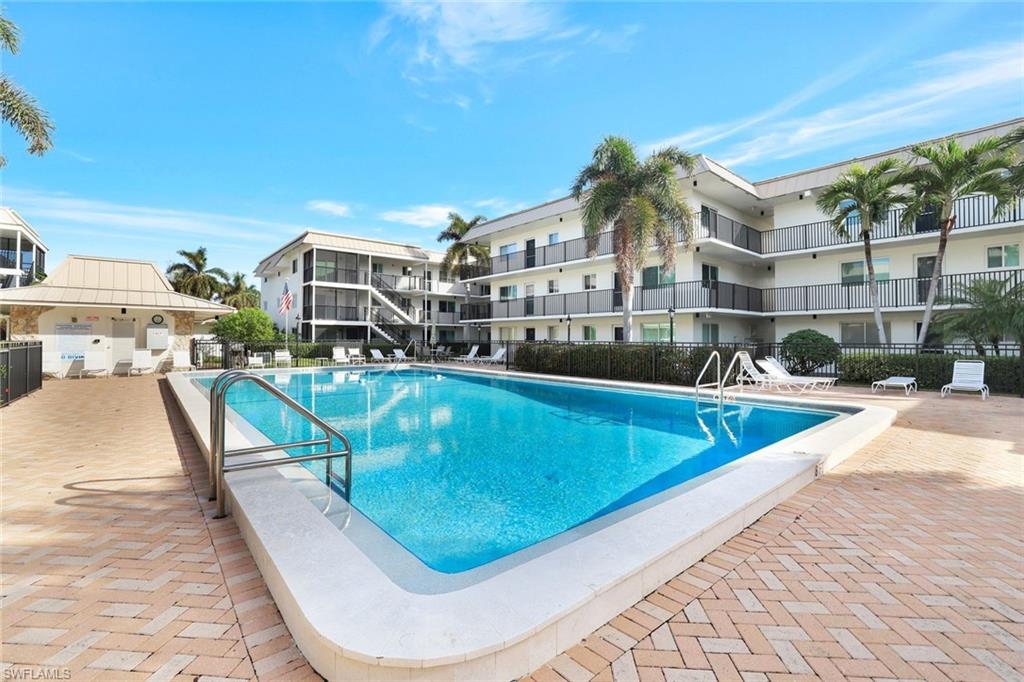 View of pool