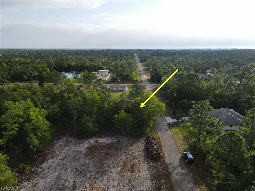 Drone / aerial view of a heavily wooded area