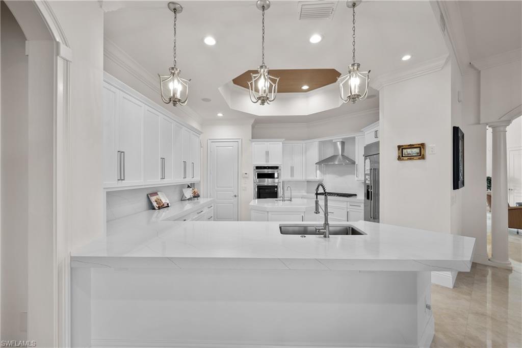 Room for stools at the counter