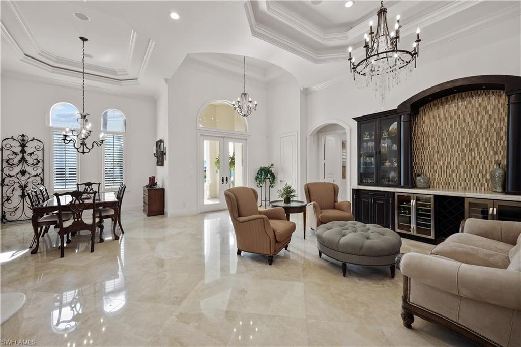 View toward front door