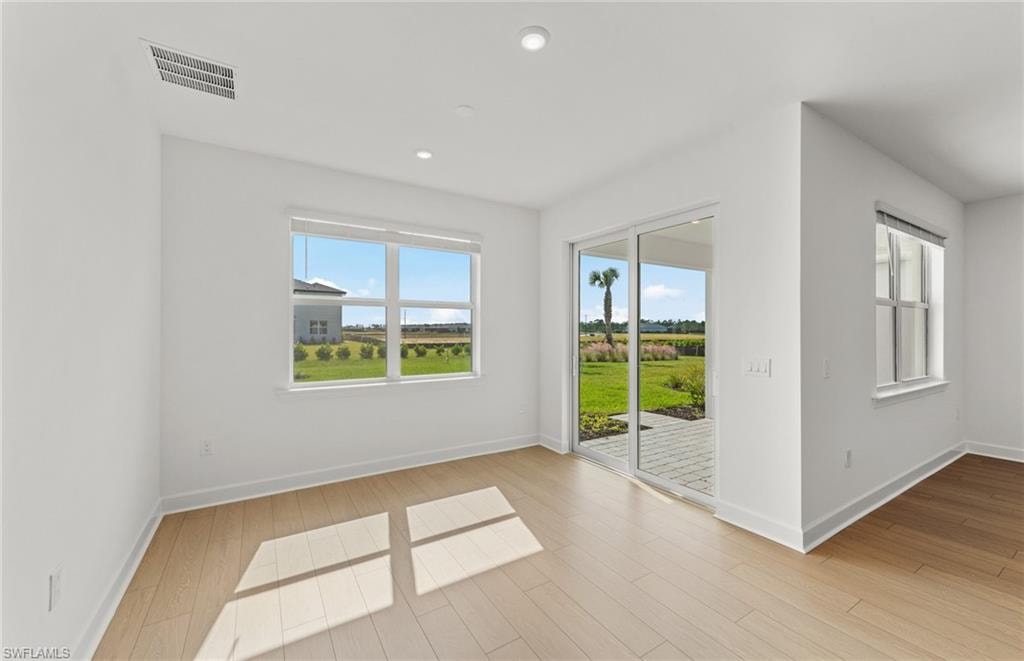Floor plan of the actual home.