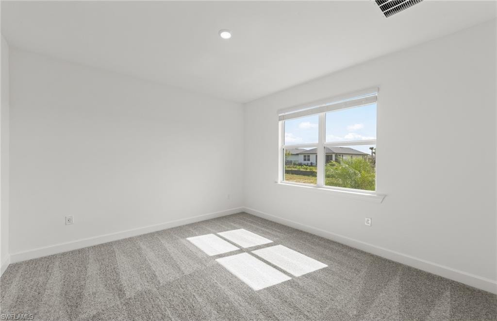 Floor plan of the actual home.
